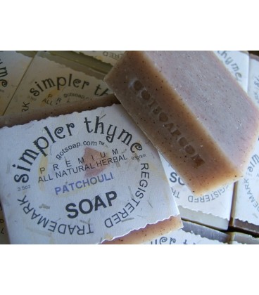 patchouli herbal soap