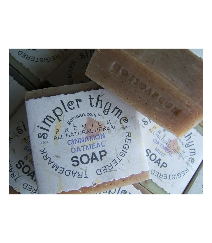 CINNAMON-OATMEAL LYE SOAP STWRT